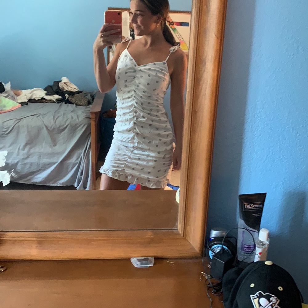Holister Ruffled Floral Dress